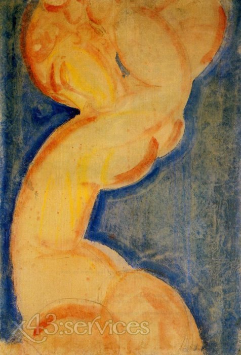 Amedeo Modigliani - Caryatid 3